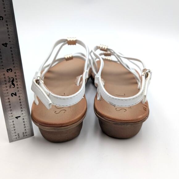 Soul Naturalizer Sierra Strappy Sandals Women's White Size US8W EU38.5 - Picture 4 of 13